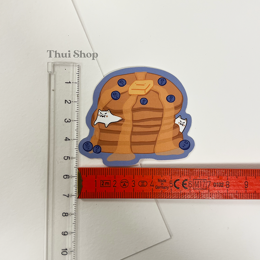 Pancake Frankie Sticker
