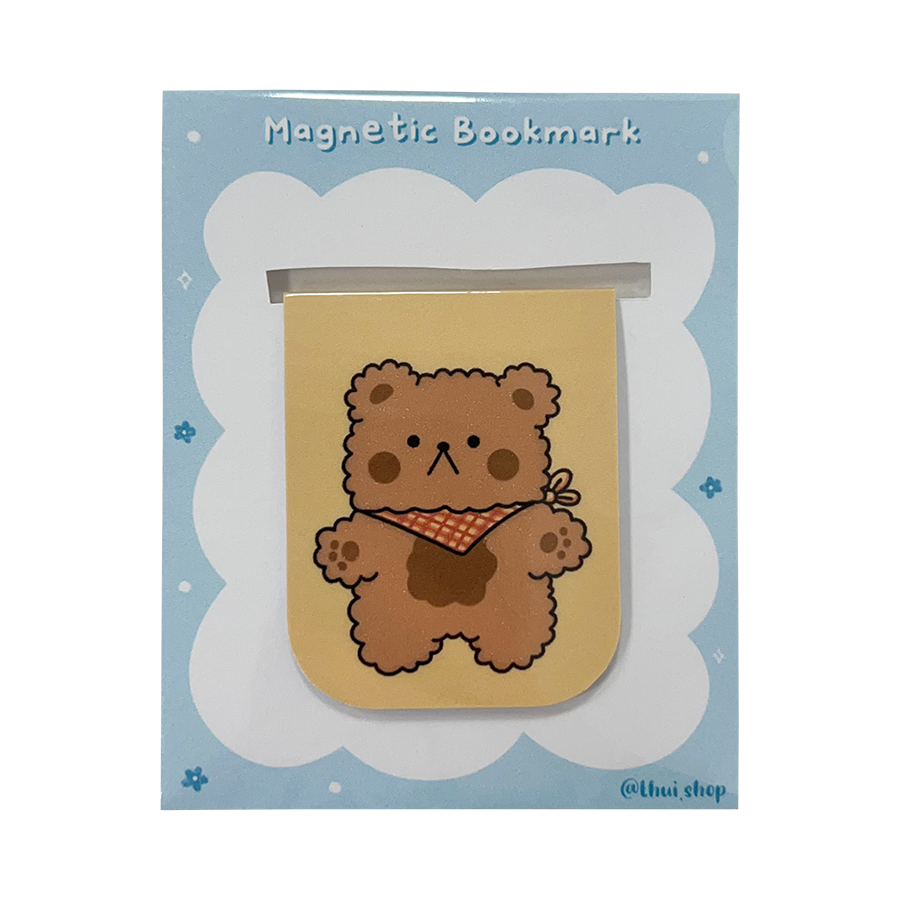 Teddy Magnetic Bookmark
