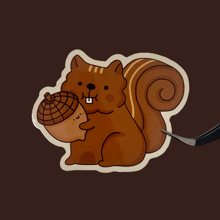 Squirrel Sticker