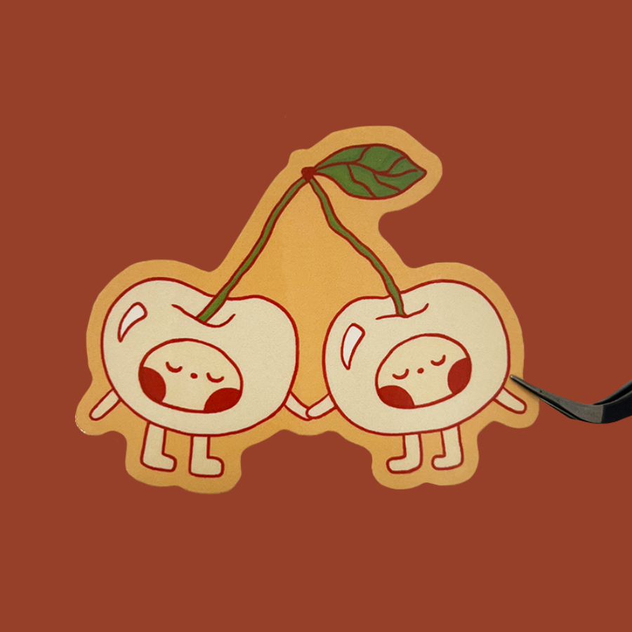 Cherries Sticker