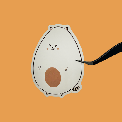 Eggcelent Frankie Sticker