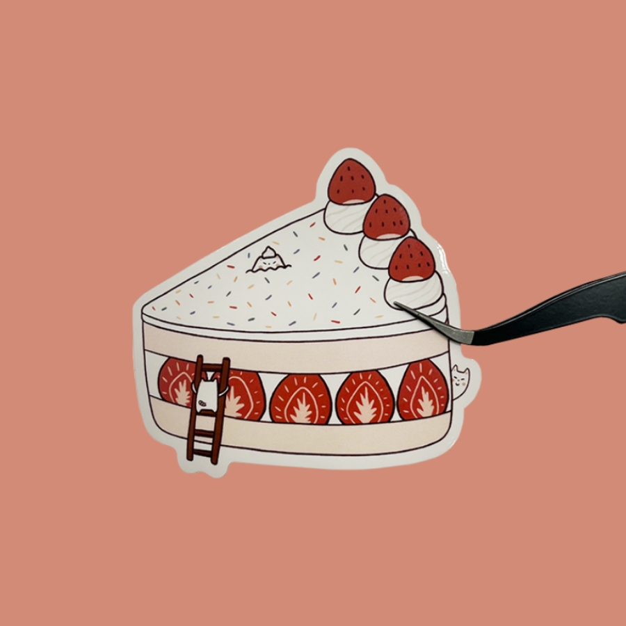 Cake Frankie Sticker