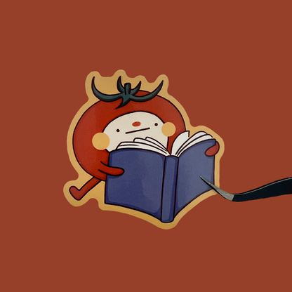 Reading Tom Sticker