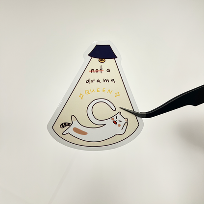 (Not) a Drama Queen Frankie Sticker