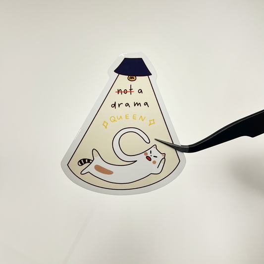 (Not) a Drama Queen Frankie Sticker