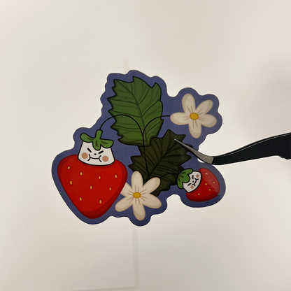 Strawberry Frankie Sticker