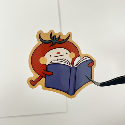 Reading Tom Sticker