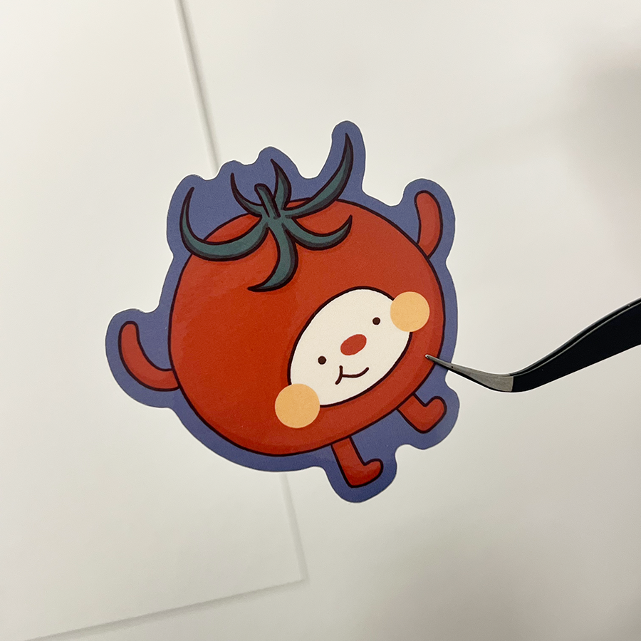 Tom the Tomato Sticker