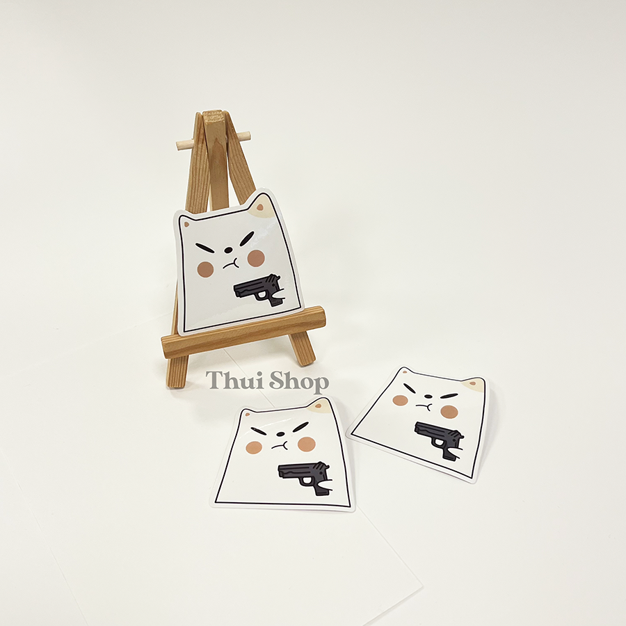 Threatening Frankie Sticker