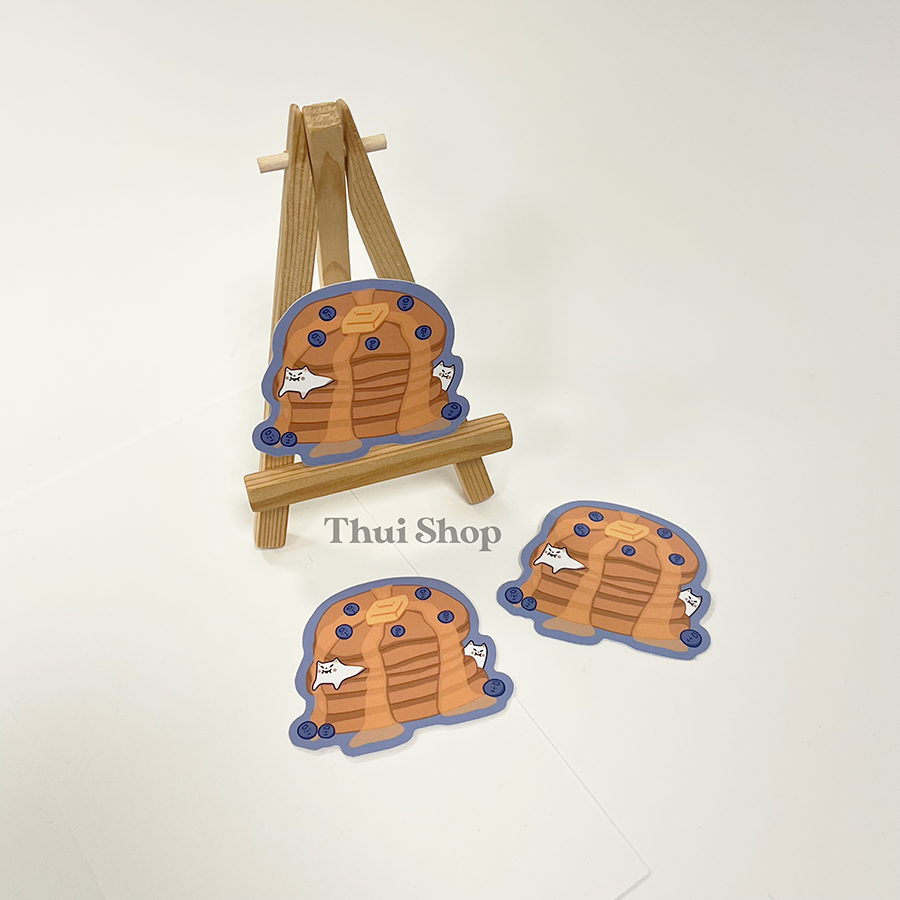 Pancake Frankie Sticker