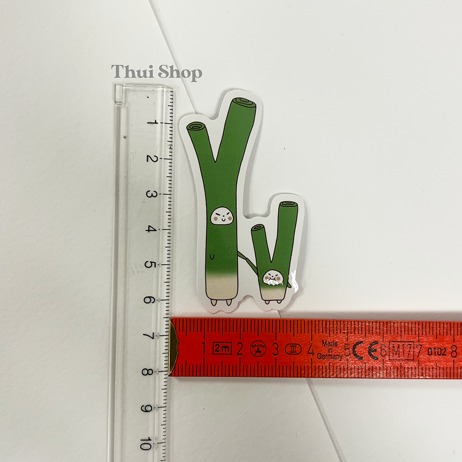 Leek Frankies Sticker