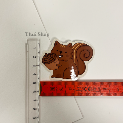 Squirrel Sticker