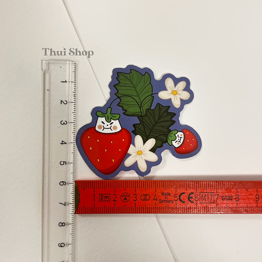 Strawberry Frankie Sticker
