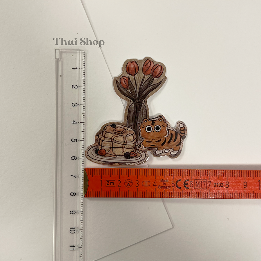 Pomelo with Pancakes Sticker