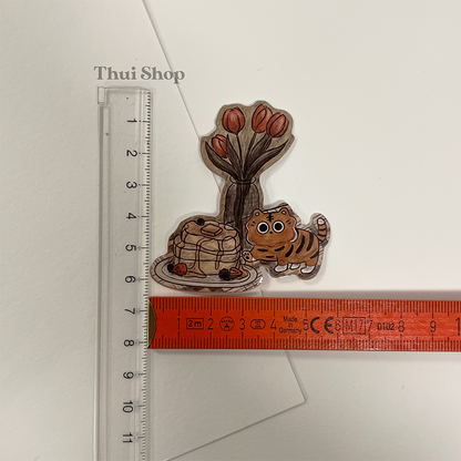 Pomelo with Pancakes Sticker