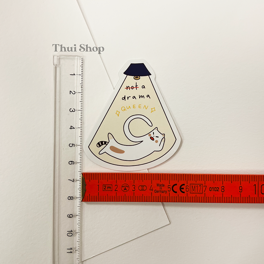 (Not) a Drama Queen Frankie Sticker