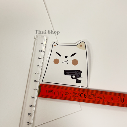 Threatening Frankie Sticker