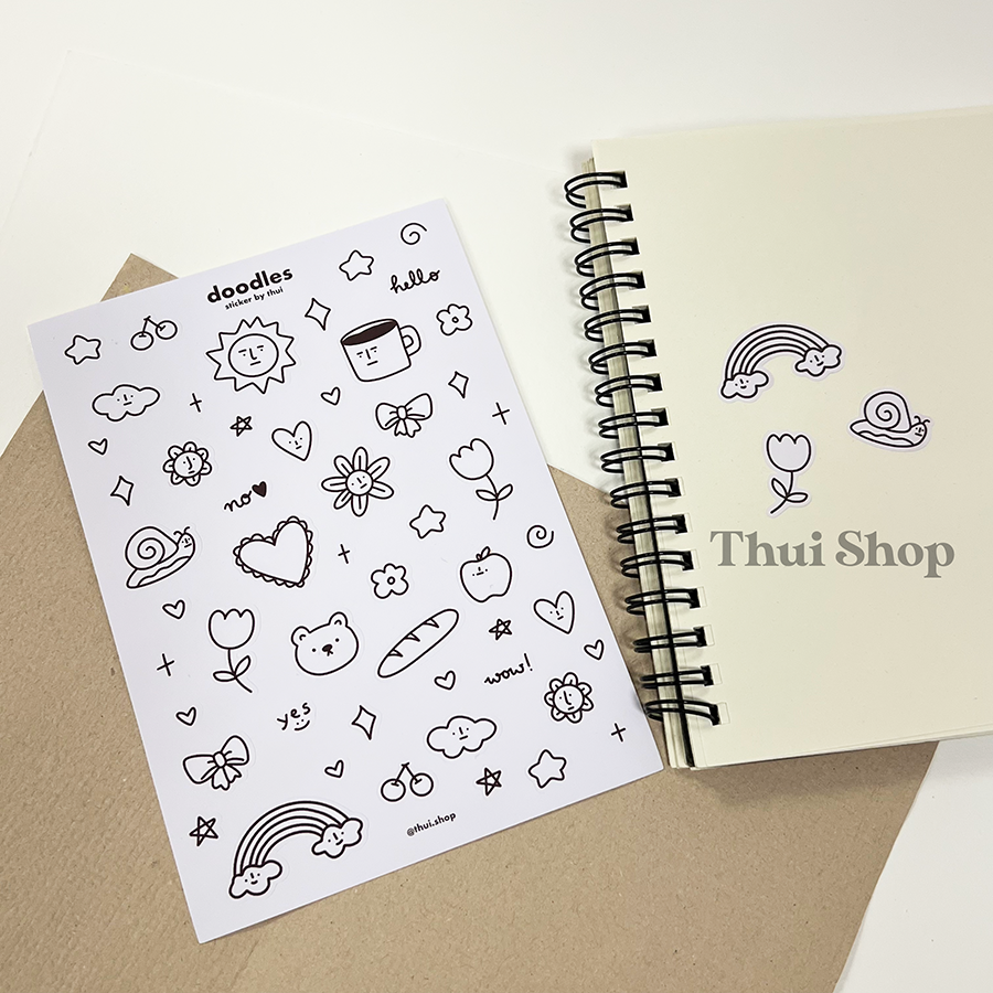 Doodles Sticker Sheet