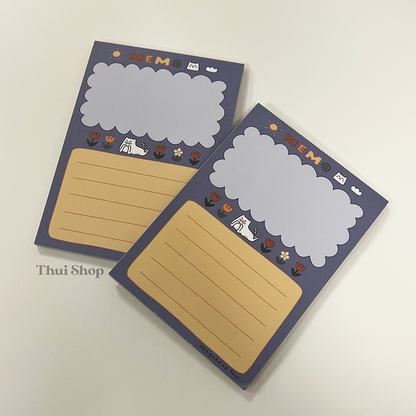 Spring Day Frankie Memo Pad