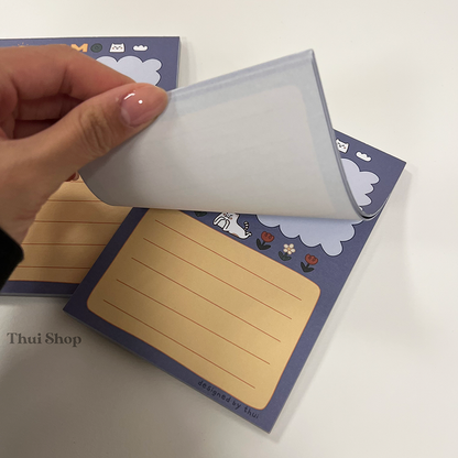 Spring Day Frankie Memo Pad