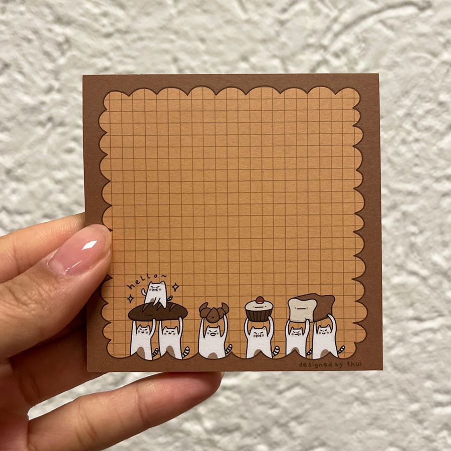Bread Frankie Memo Pad