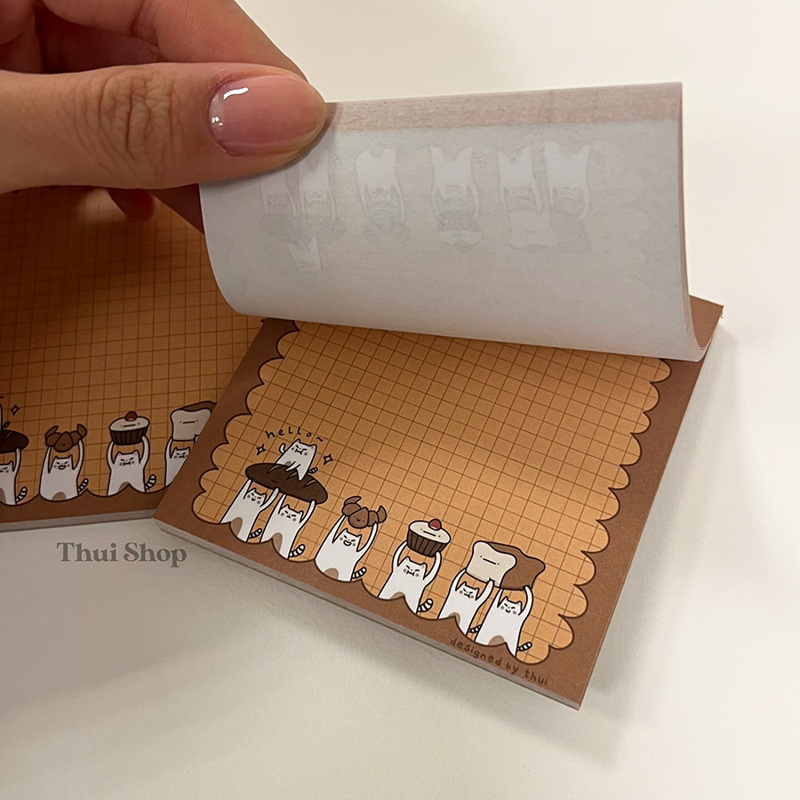 Bread Frankie Memo Pad