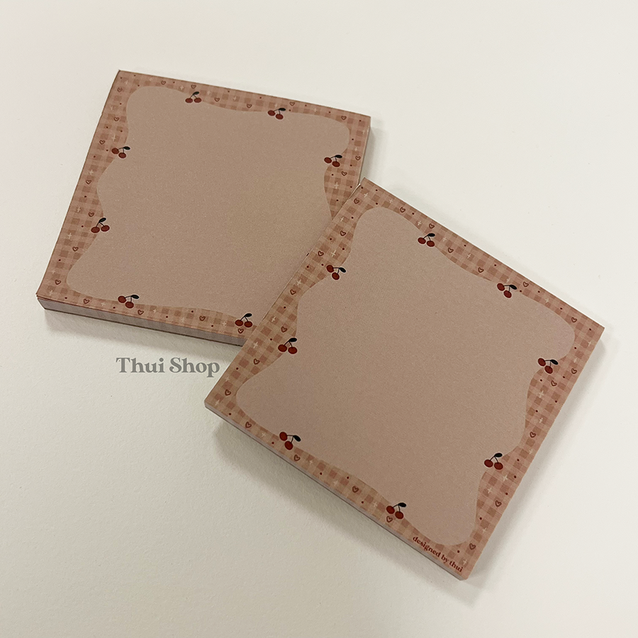 Cherries Memo Pad