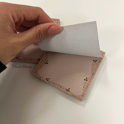 Cherries Memo Pad