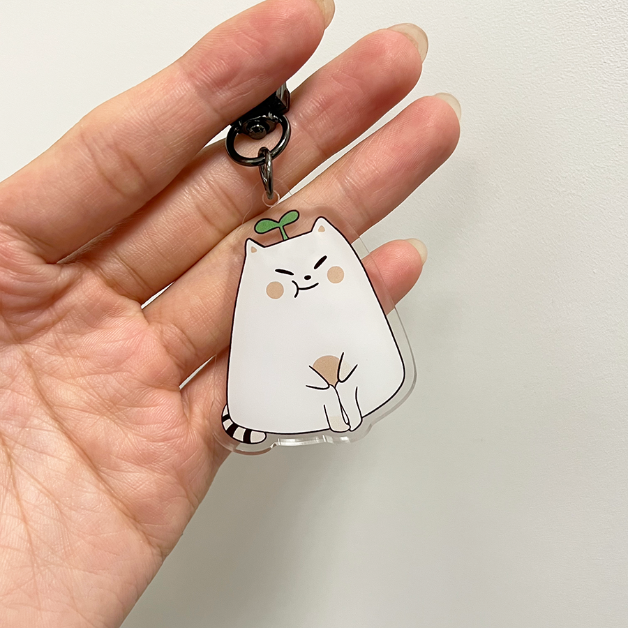 Frankie Sprout Acrylic Keychain