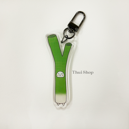Leek Frankie Acrylic Keychain