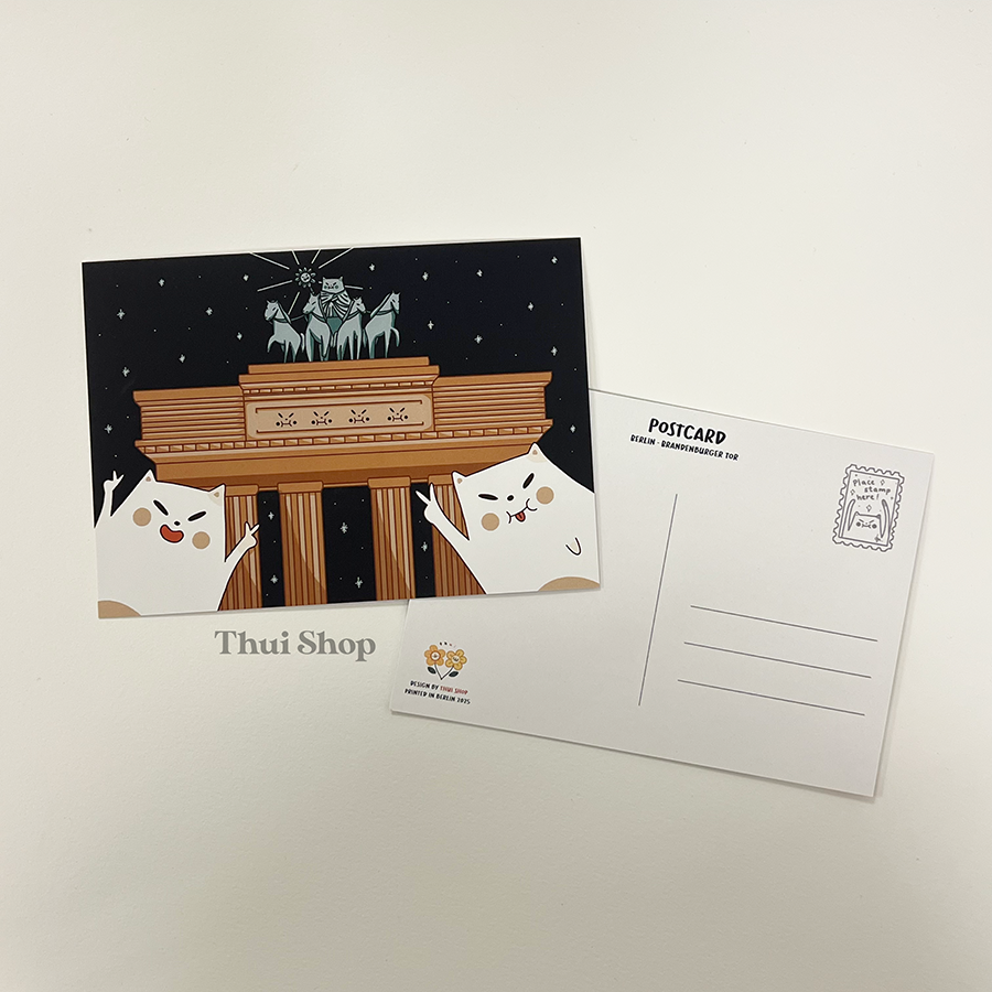 Berlin: Brandenburger Tor Post Card