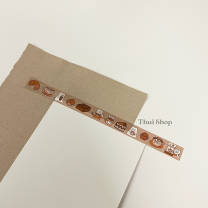 Barista Frankie Washi Tape