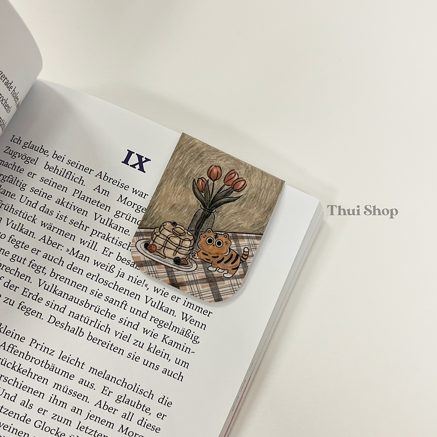 Pomelo with Pancakes Magnetic Bookmark