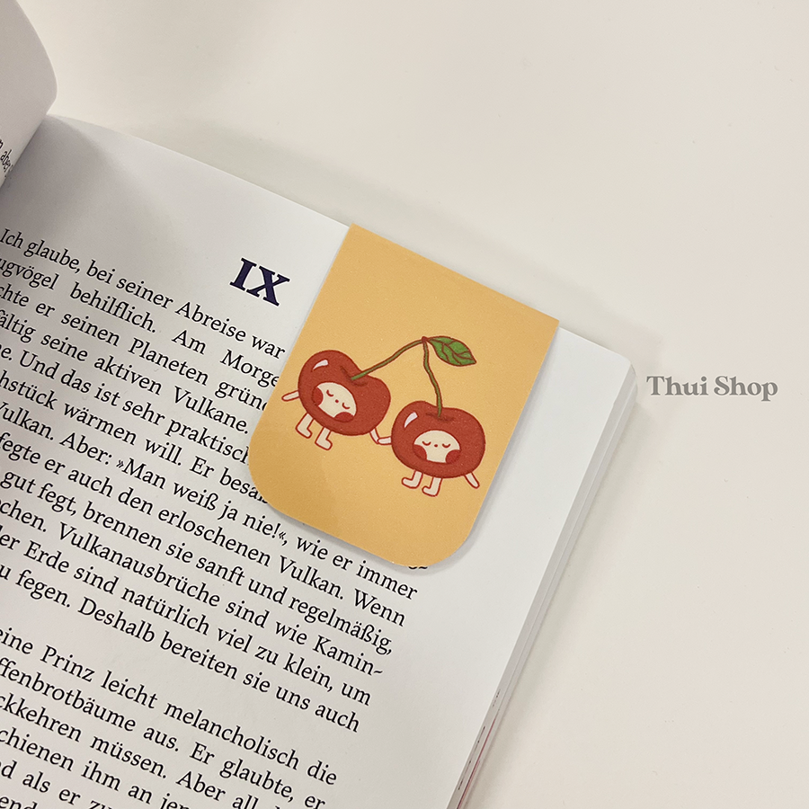 Cherries Magnetic Bookmark