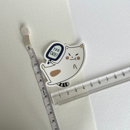 Frankie "Too Cute" Sticker