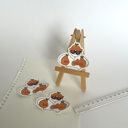 Frankie with Jeju Island Hallabong Sticker