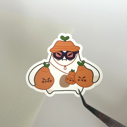 Frankie with Jeju Island Hallabong Sticker