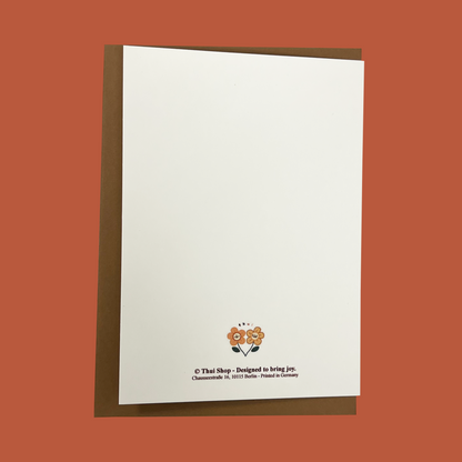 "You're my number 1" Frankie Greeting Card