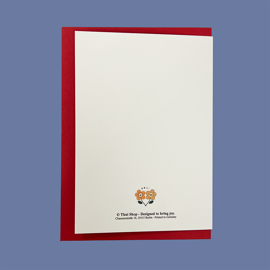 "In Hundejahren wärst du jetzt tot, Happy Birthday" Frankie Greeting Card