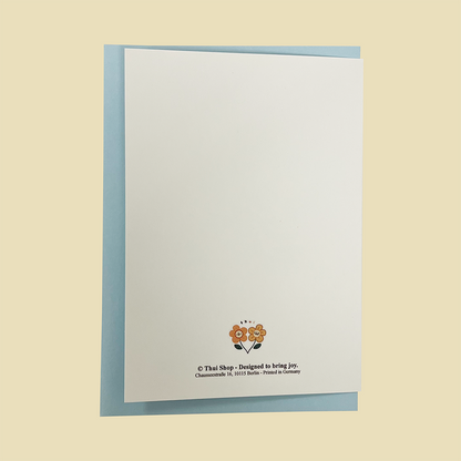 "You're my otter half" Frankie Greeting Card