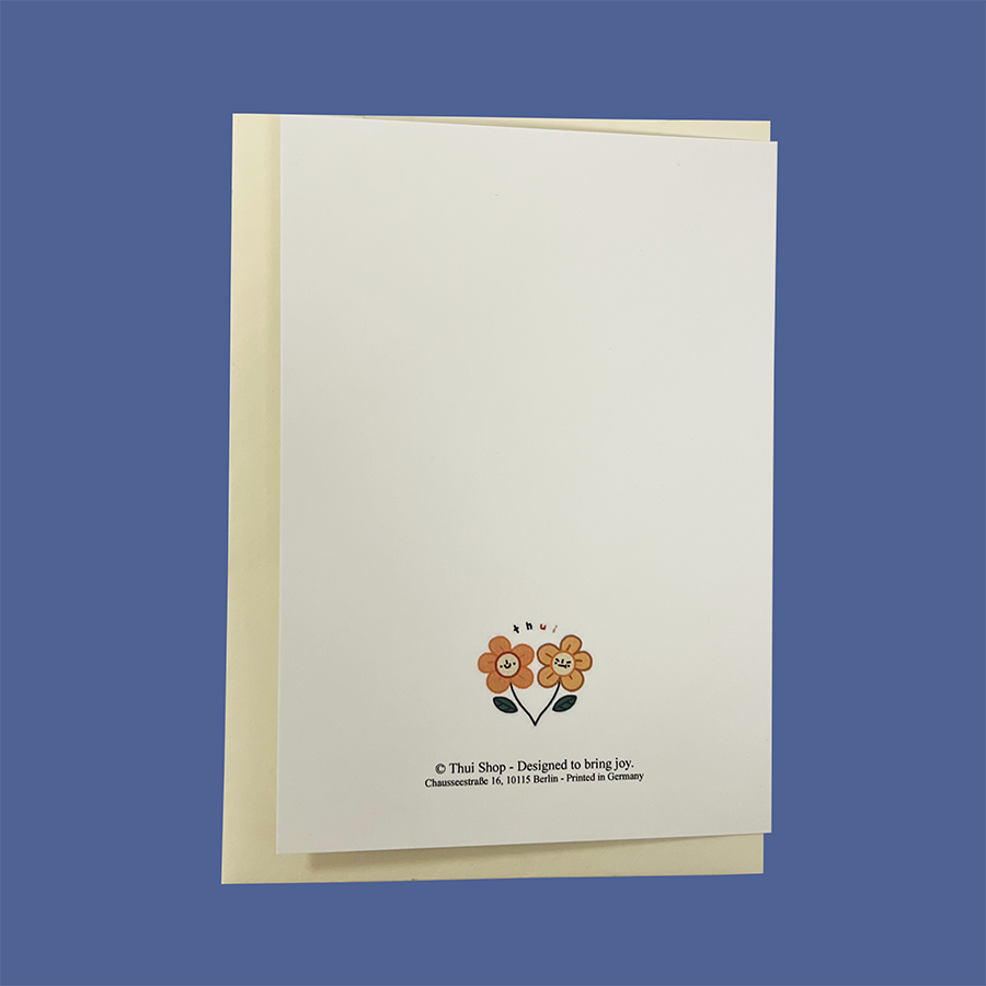 "Hello, It's me.. your present" Frankie Greeting Card