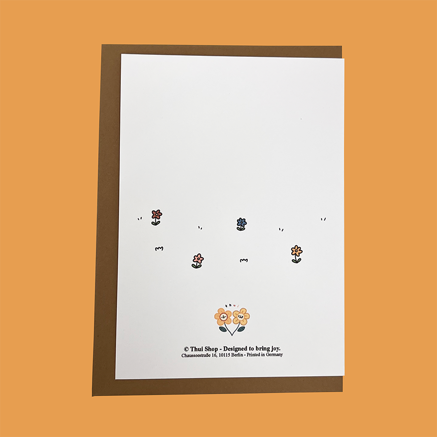 Cows "Us in another universe" Greeting Card