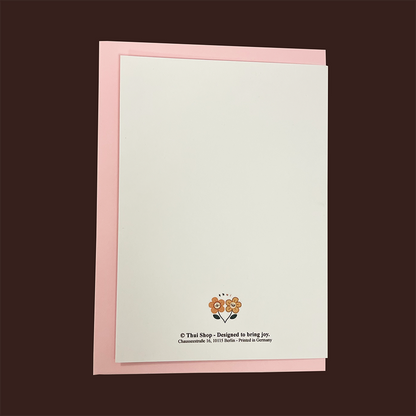 "You look Eggcelent" Frankie Greeting Card