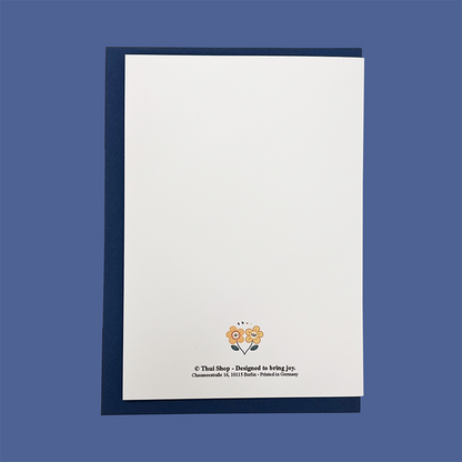 Get well soon Frankie Greeting Card