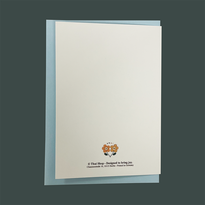 "Papa, Lieblingselternteil" Frankie Greeting Card