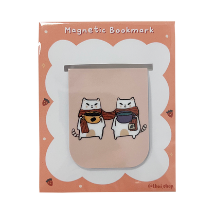 Tea & Coffee Frankie Magnetic Bookmark