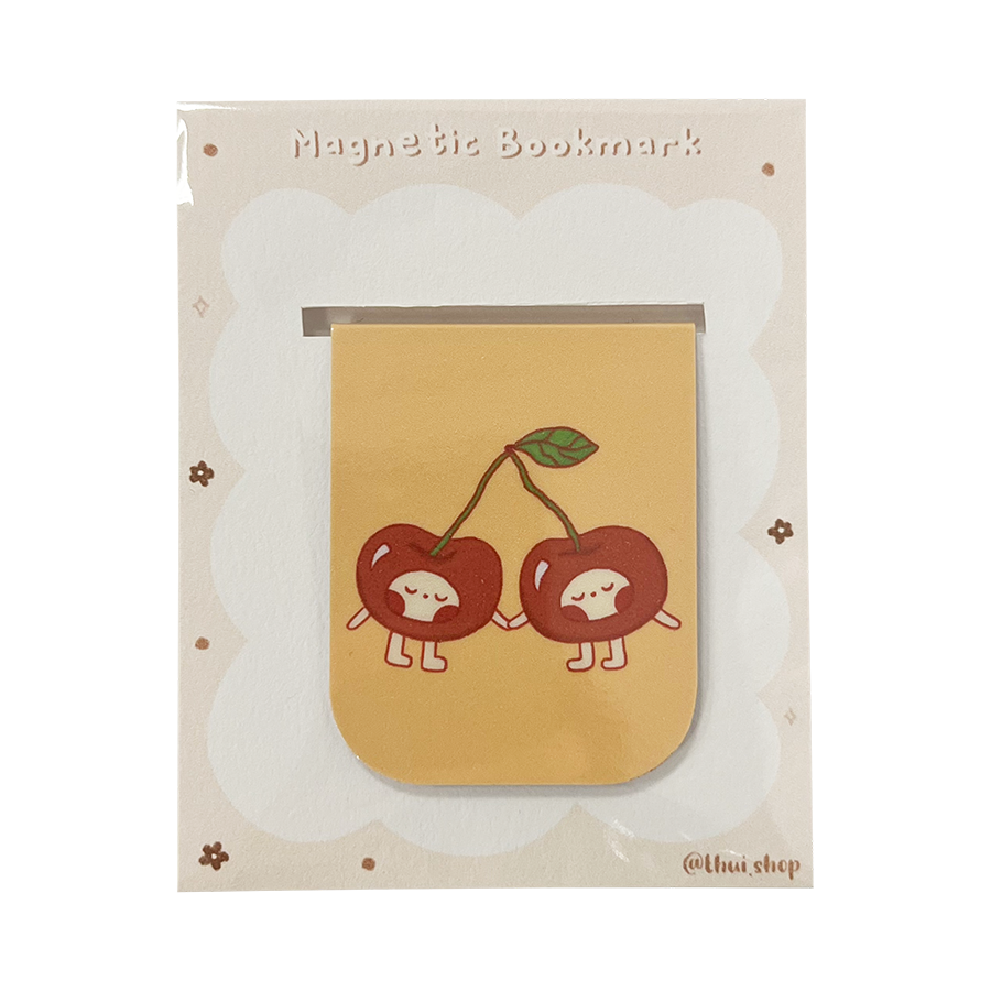 Cherries Magnetic Bookmark