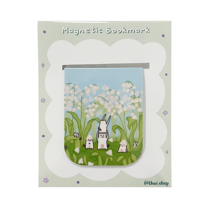 Lily of the valley Frankie Magnetic Bookmark
