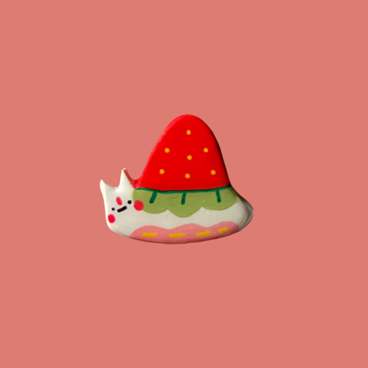 Strawberry Snail Magnet