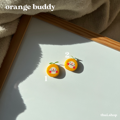 Orange Buddy Magnet